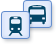 public transit agency data including bus routes, light rail lines, subway systems and ferry sites